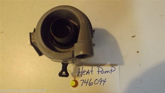 BOSCH DISHWASHER 746094 heat pump (small crack in housing) used part BOSCH DISHWASHER 746094 heat pump (small crack in housing) used part